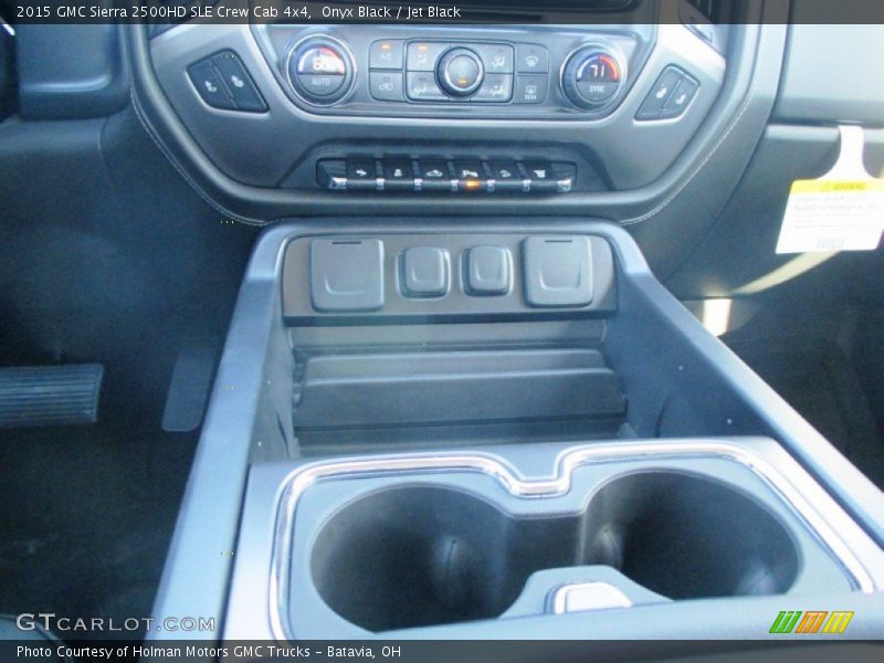 Onyx Black / Jet Black 2015 GMC Sierra 2500HD SLE Crew Cab 4x4