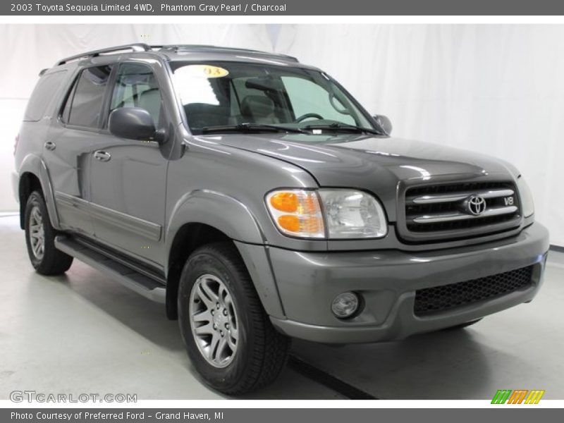Phantom Gray Pearl / Charcoal 2003 Toyota Sequoia Limited 4WD