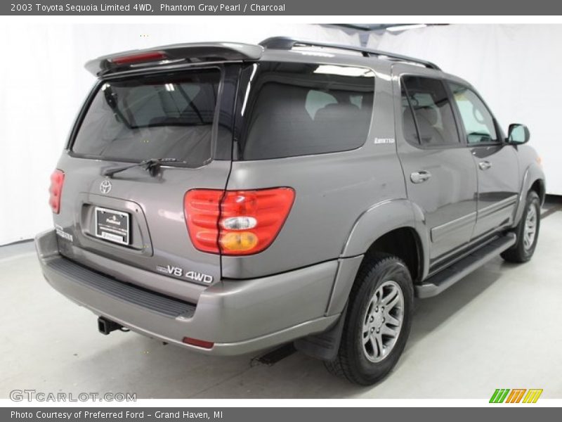 Phantom Gray Pearl / Charcoal 2003 Toyota Sequoia Limited 4WD