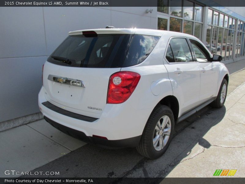 Summit White / Jet Black 2015 Chevrolet Equinox LS AWD
