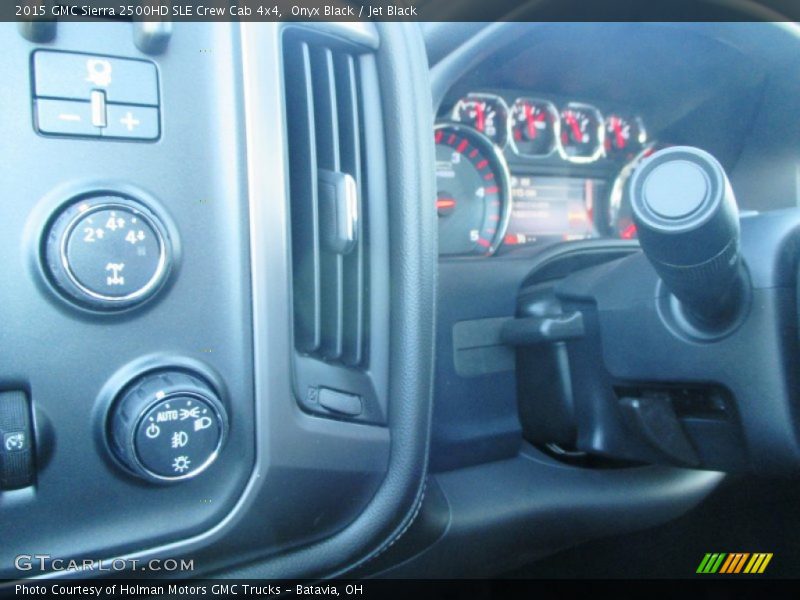 Onyx Black / Jet Black 2015 GMC Sierra 2500HD SLE Crew Cab 4x4