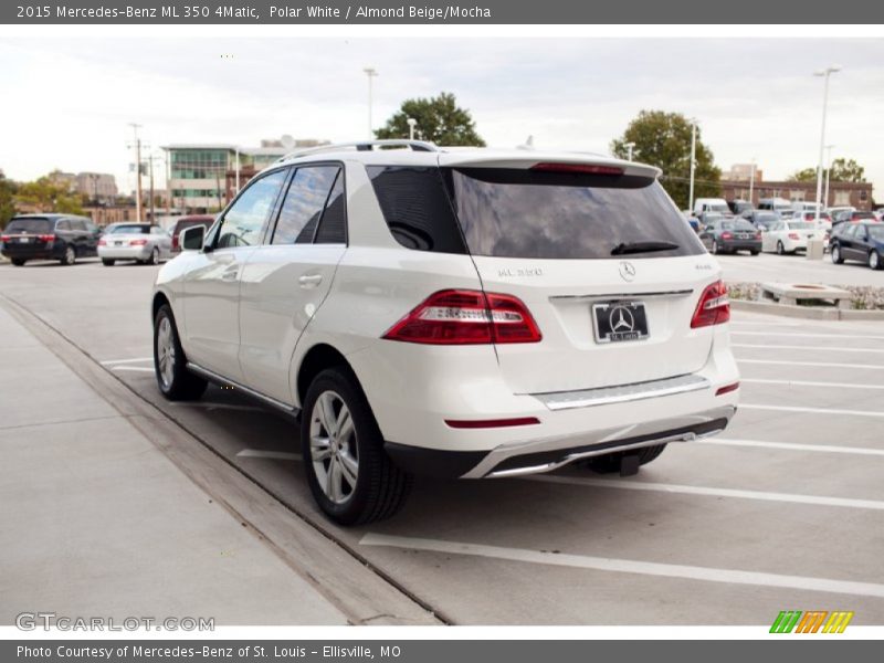 Polar White / Almond Beige/Mocha 2015 Mercedes-Benz ML 350 4Matic