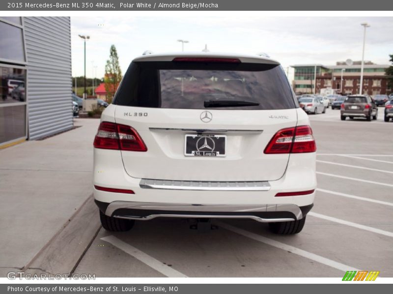 Polar White / Almond Beige/Mocha 2015 Mercedes-Benz ML 350 4Matic