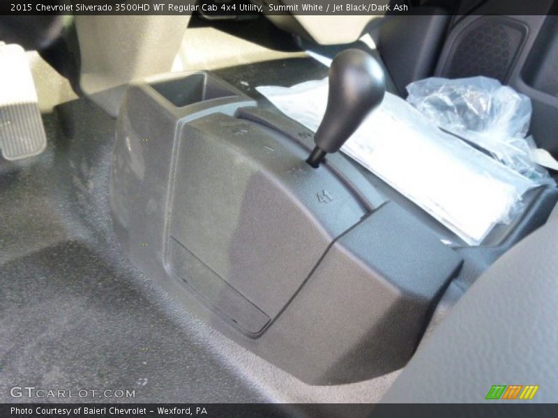 Summit White / Jet Black/Dark Ash 2015 Chevrolet Silverado 3500HD WT Regular Cab 4x4 Utility