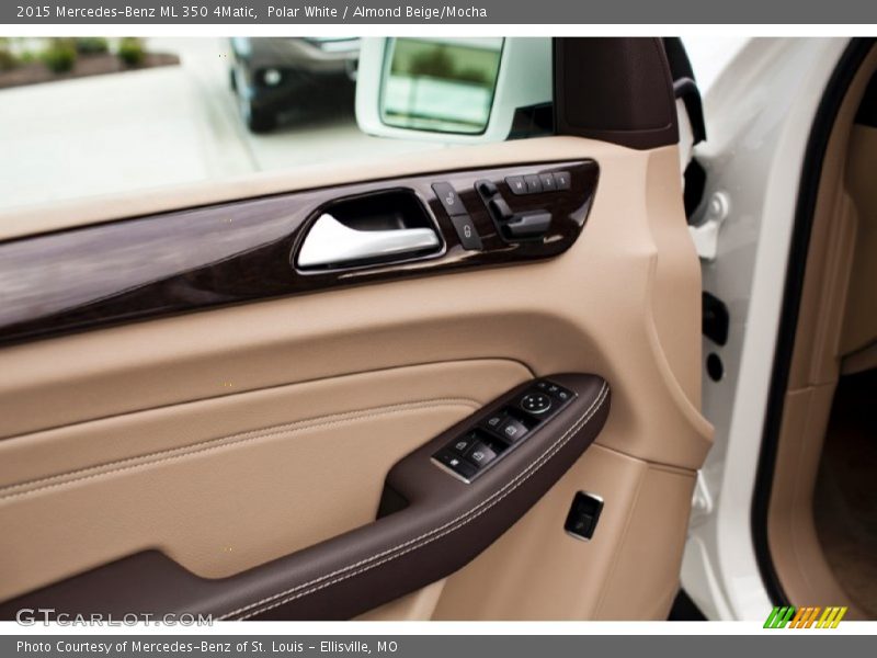 Polar White / Almond Beige/Mocha 2015 Mercedes-Benz ML 350 4Matic
