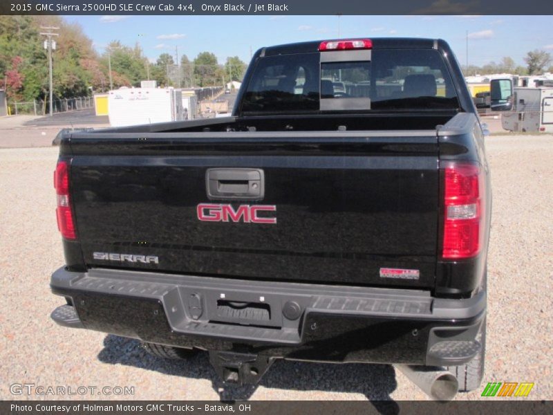 Onyx Black / Jet Black 2015 GMC Sierra 2500HD SLE Crew Cab 4x4