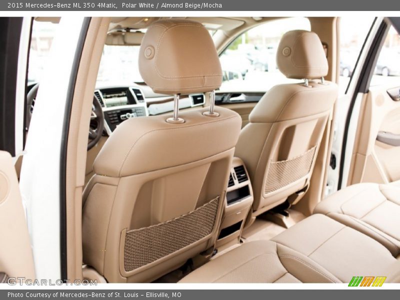 Polar White / Almond Beige/Mocha 2015 Mercedes-Benz ML 350 4Matic