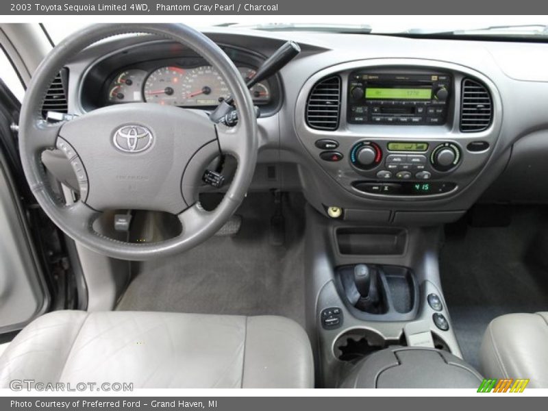 Phantom Gray Pearl / Charcoal 2003 Toyota Sequoia Limited 4WD