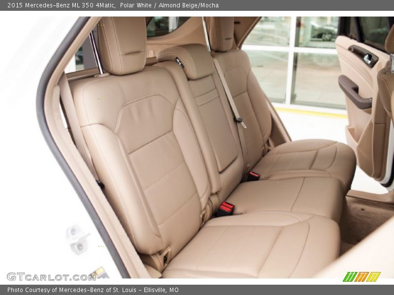 Polar White / Almond Beige/Mocha 2015 Mercedes-Benz ML 350 4Matic
