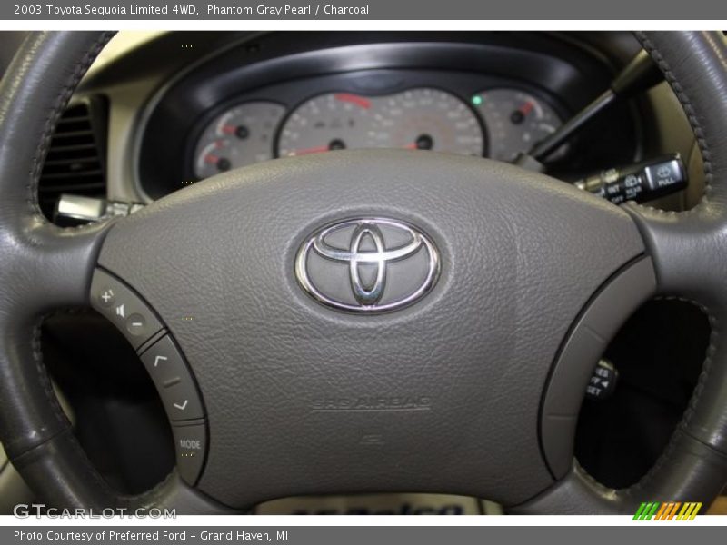 Phantom Gray Pearl / Charcoal 2003 Toyota Sequoia Limited 4WD