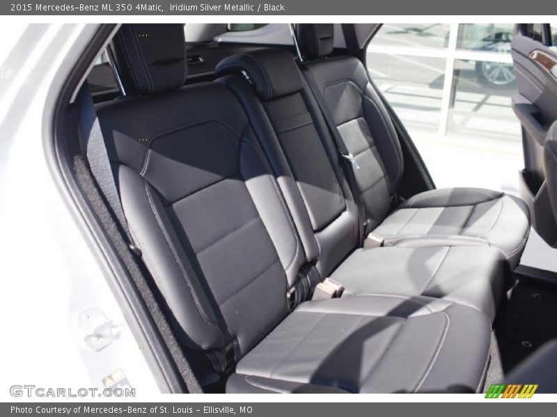 Iridium Silver Metallic / Black 2015 Mercedes-Benz ML 350 4Matic