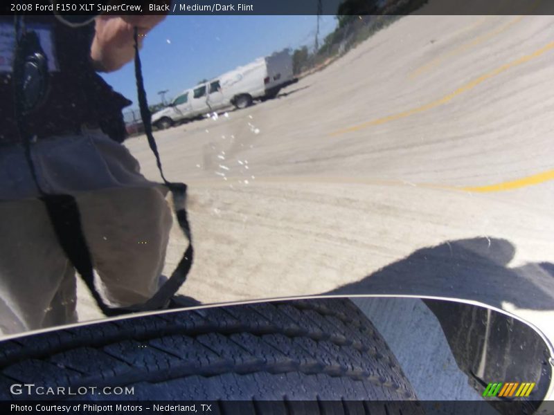 Black / Medium/Dark Flint 2008 Ford F150 XLT SuperCrew