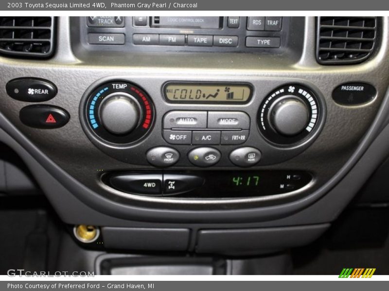 Phantom Gray Pearl / Charcoal 2003 Toyota Sequoia Limited 4WD