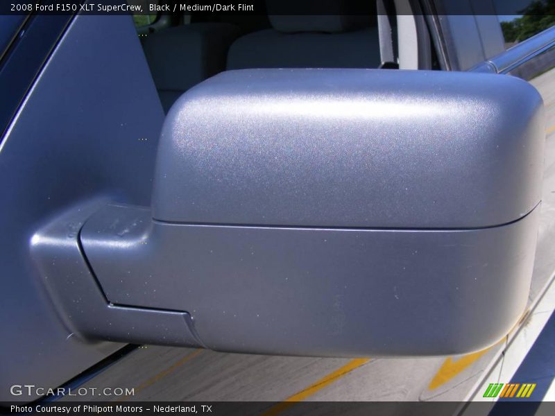 Black / Medium/Dark Flint 2008 Ford F150 XLT SuperCrew