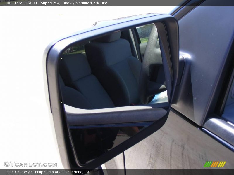 Black / Medium/Dark Flint 2008 Ford F150 XLT SuperCrew