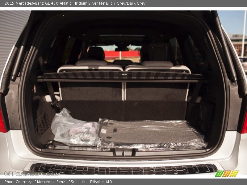 Iridium Silver Metallic / Grey/Dark Grey 2015 Mercedes-Benz GL 450 4Matic