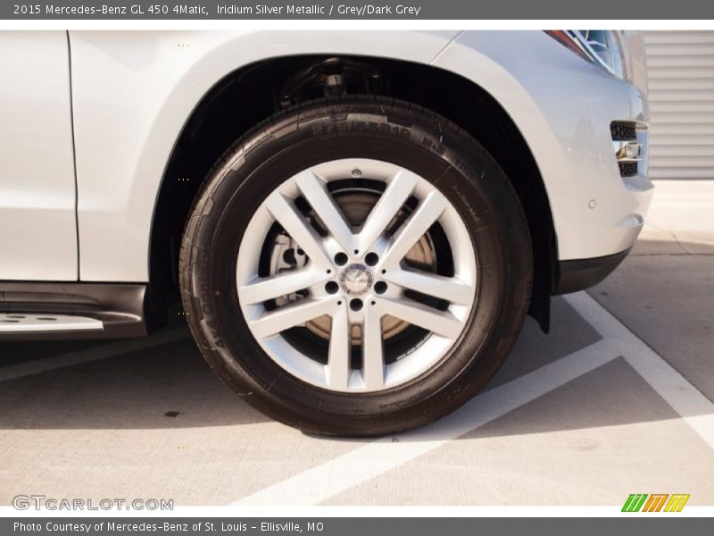 Iridium Silver Metallic / Grey/Dark Grey 2015 Mercedes-Benz GL 450 4Matic