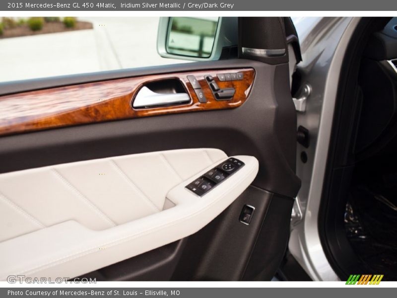 Iridium Silver Metallic / Grey/Dark Grey 2015 Mercedes-Benz GL 450 4Matic
