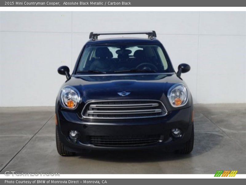 Absolute Black Metallic / Carbon Black 2015 Mini Countryman Cooper