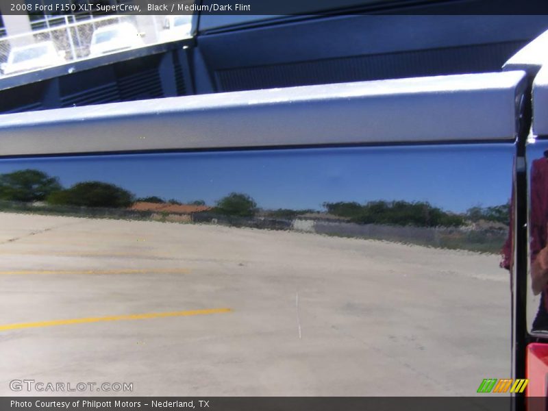 Black / Medium/Dark Flint 2008 Ford F150 XLT SuperCrew
