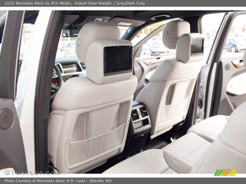 Iridium Silver Metallic / Grey/Dark Grey 2015 Mercedes-Benz GL 450 4Matic