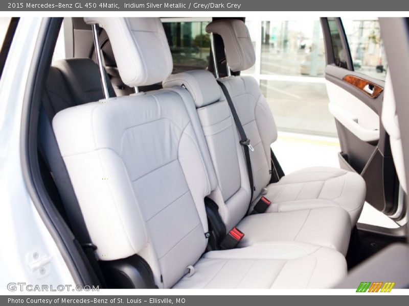 Iridium Silver Metallic / Grey/Dark Grey 2015 Mercedes-Benz GL 450 4Matic
