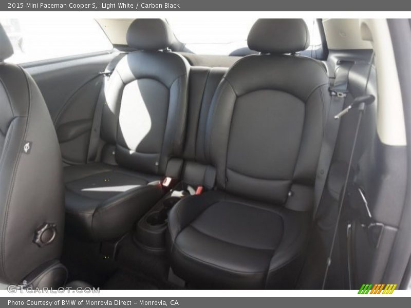 Rear Seat of 2015 Paceman Cooper S