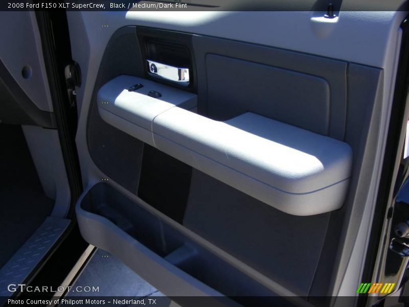 Black / Medium/Dark Flint 2008 Ford F150 XLT SuperCrew