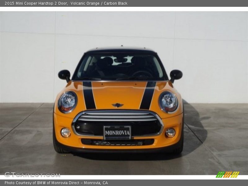 Volcanic Orange / Carbon Black 2015 Mini Cooper Hardtop 2 Door