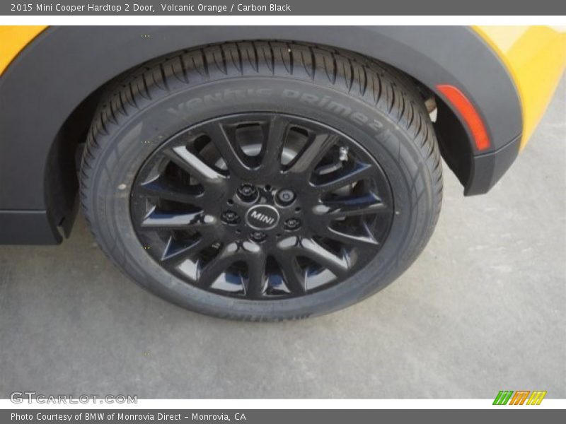 Volcanic Orange / Carbon Black 2015 Mini Cooper Hardtop 2 Door