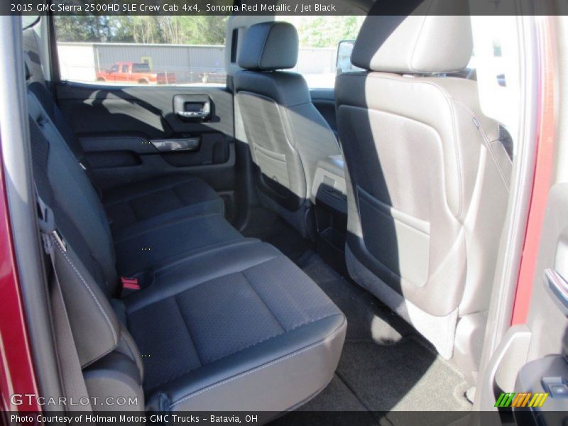 Sonoma Red Metallic / Jet Black 2015 GMC Sierra 2500HD SLE Crew Cab 4x4