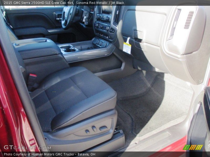 Sonoma Red Metallic / Jet Black 2015 GMC Sierra 2500HD SLE Crew Cab 4x4