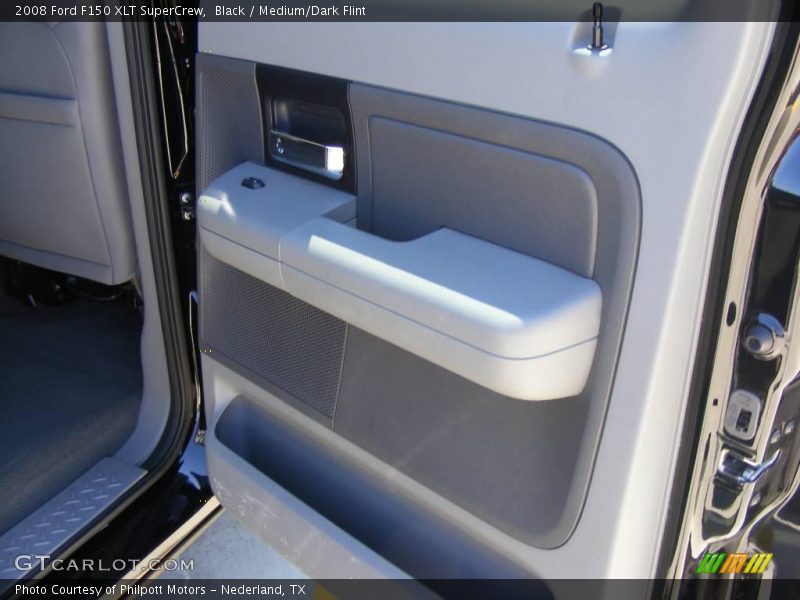 Black / Medium/Dark Flint 2008 Ford F150 XLT SuperCrew