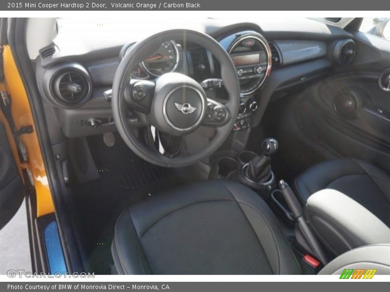 Volcanic Orange / Carbon Black 2015 Mini Cooper Hardtop 2 Door