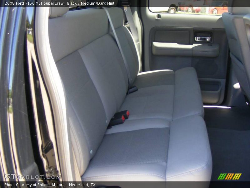 Black / Medium/Dark Flint 2008 Ford F150 XLT SuperCrew