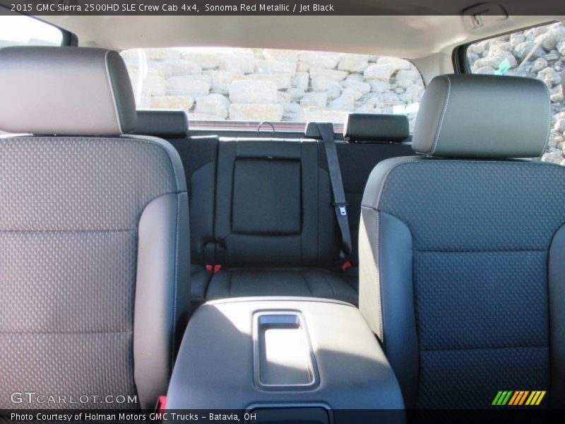 Sonoma Red Metallic / Jet Black 2015 GMC Sierra 2500HD SLE Crew Cab 4x4