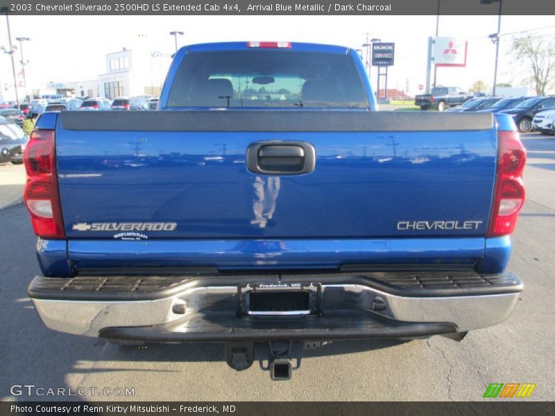 Arrival Blue Metallic / Dark Charcoal 2003 Chevrolet Silverado 2500HD LS Extended Cab 4x4