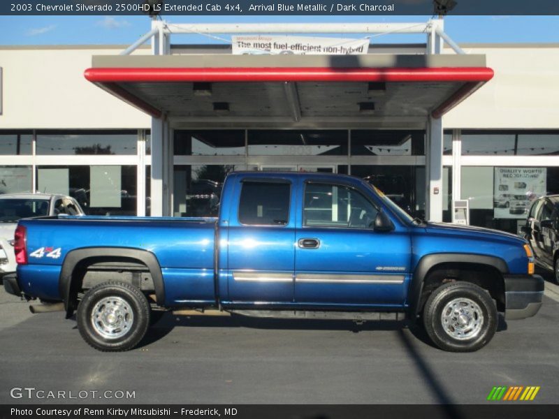  2003 Silverado 2500HD LS Extended Cab 4x4 Arrival Blue Metallic