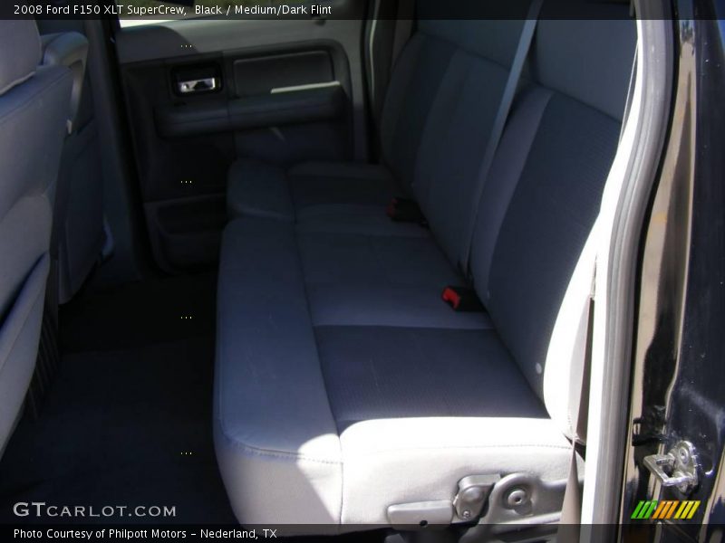 Black / Medium/Dark Flint 2008 Ford F150 XLT SuperCrew