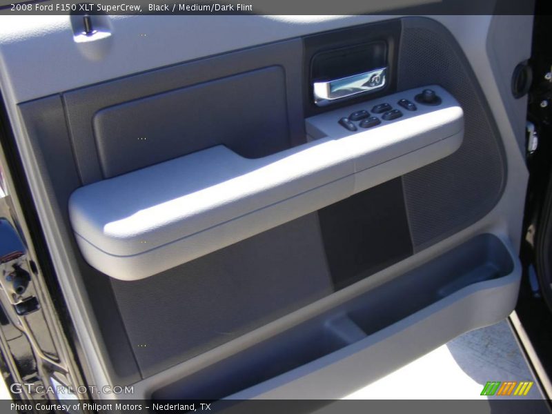 Black / Medium/Dark Flint 2008 Ford F150 XLT SuperCrew