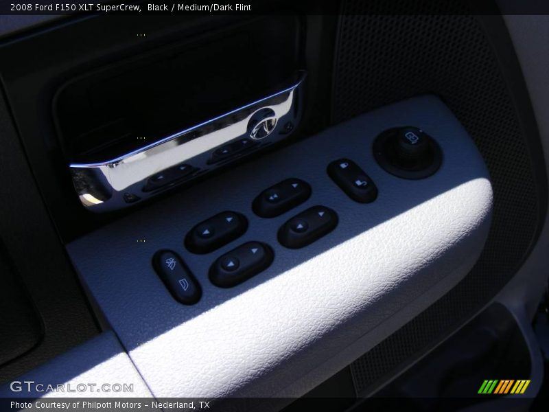 Black / Medium/Dark Flint 2008 Ford F150 XLT SuperCrew