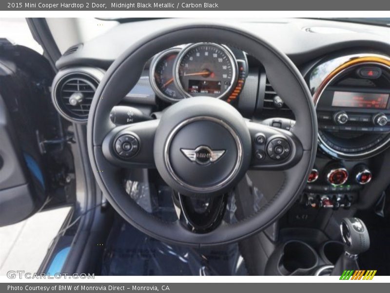 Midnight Black Metallic / Carbon Black 2015 Mini Cooper Hardtop 2 Door