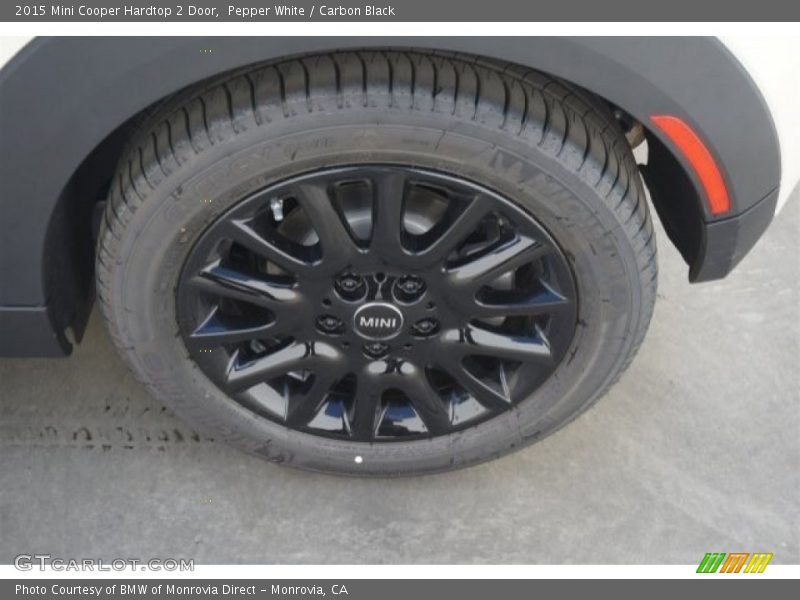 Pepper White / Carbon Black 2015 Mini Cooper Hardtop 2 Door