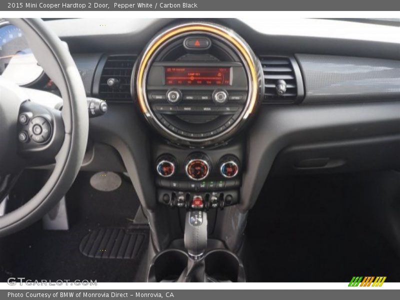 Pepper White / Carbon Black 2015 Mini Cooper Hardtop 2 Door