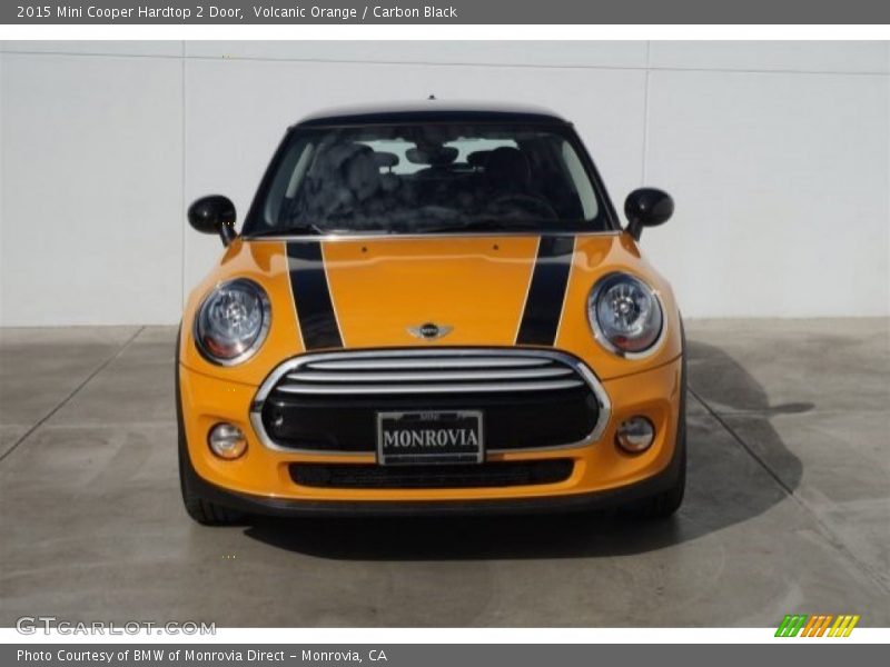 Volcanic Orange / Carbon Black 2015 Mini Cooper Hardtop 2 Door