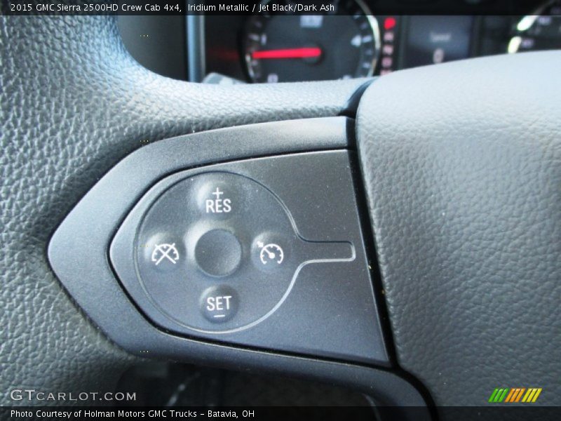 Iridium Metallic / Jet Black/Dark Ash 2015 GMC Sierra 2500HD Crew Cab 4x4