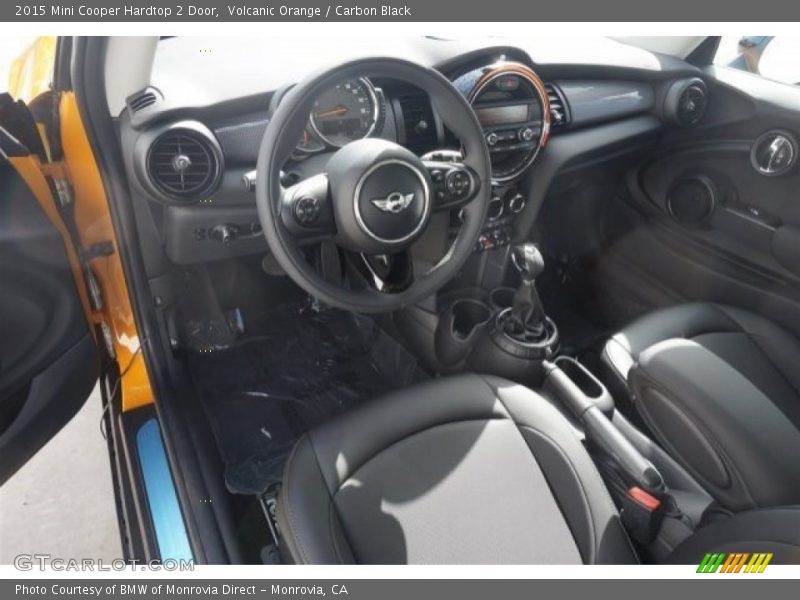Volcanic Orange / Carbon Black 2015 Mini Cooper Hardtop 2 Door
