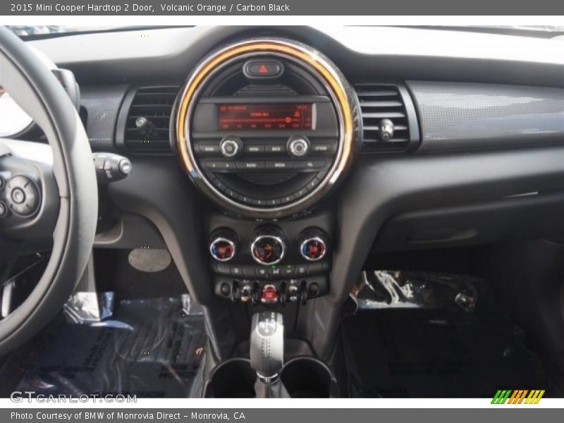 Volcanic Orange / Carbon Black 2015 Mini Cooper Hardtop 2 Door