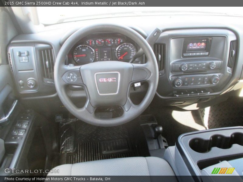 Iridium Metallic / Jet Black/Dark Ash 2015 GMC Sierra 2500HD Crew Cab 4x4