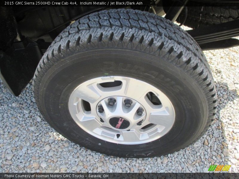 Iridium Metallic / Jet Black/Dark Ash 2015 GMC Sierra 2500HD Crew Cab 4x4
